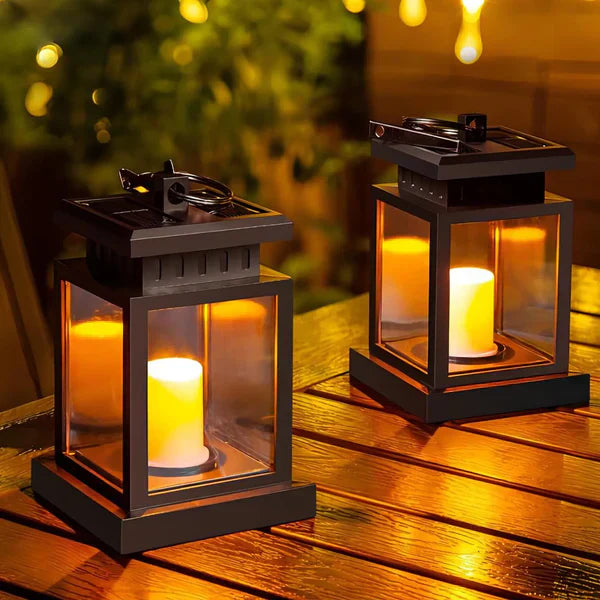 Retro & Elegant Solar Garden Lamp