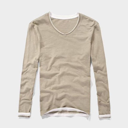 Kaido Classic Cotton Long Sleeve Tee