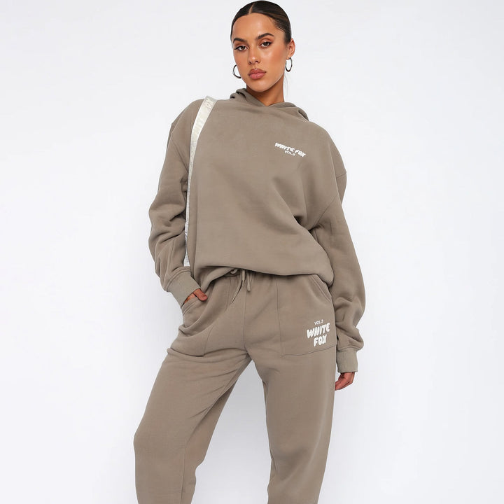 WhiteFox Set - Autumn Pants & Hoodie