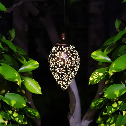 Vintage & Elegant Hanging Garden Lamp