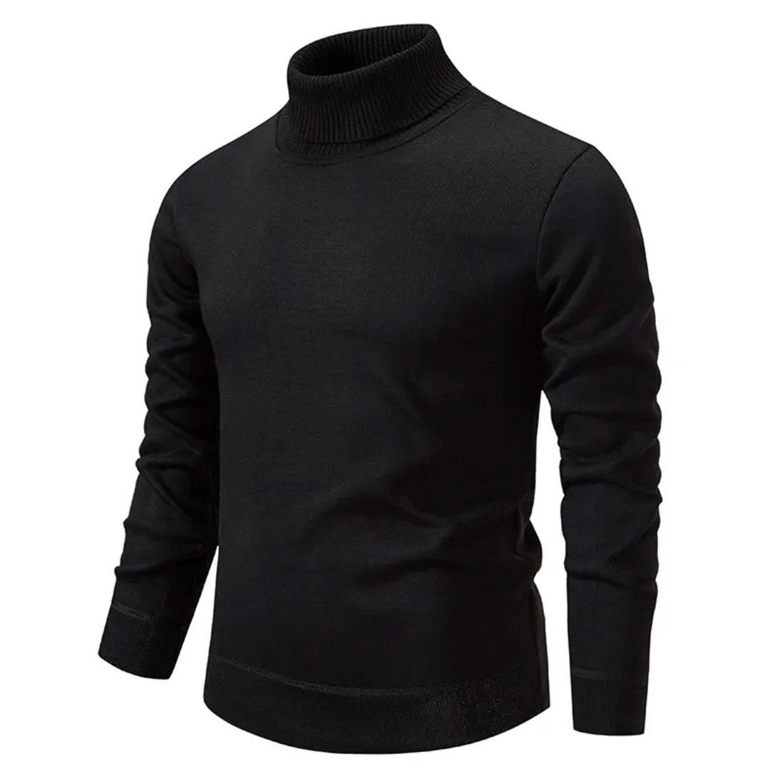 Men's Soft Wool Turtleneck
