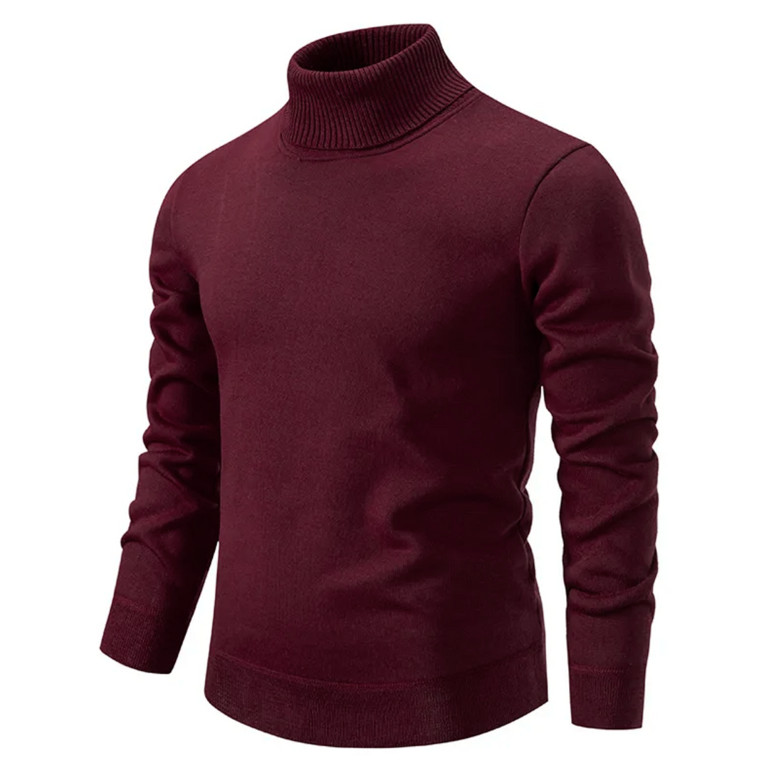 Men's Soft Wool Turtleneck