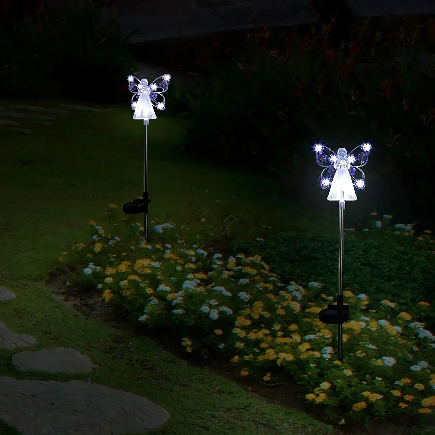 Decorative solar bulbs for garden