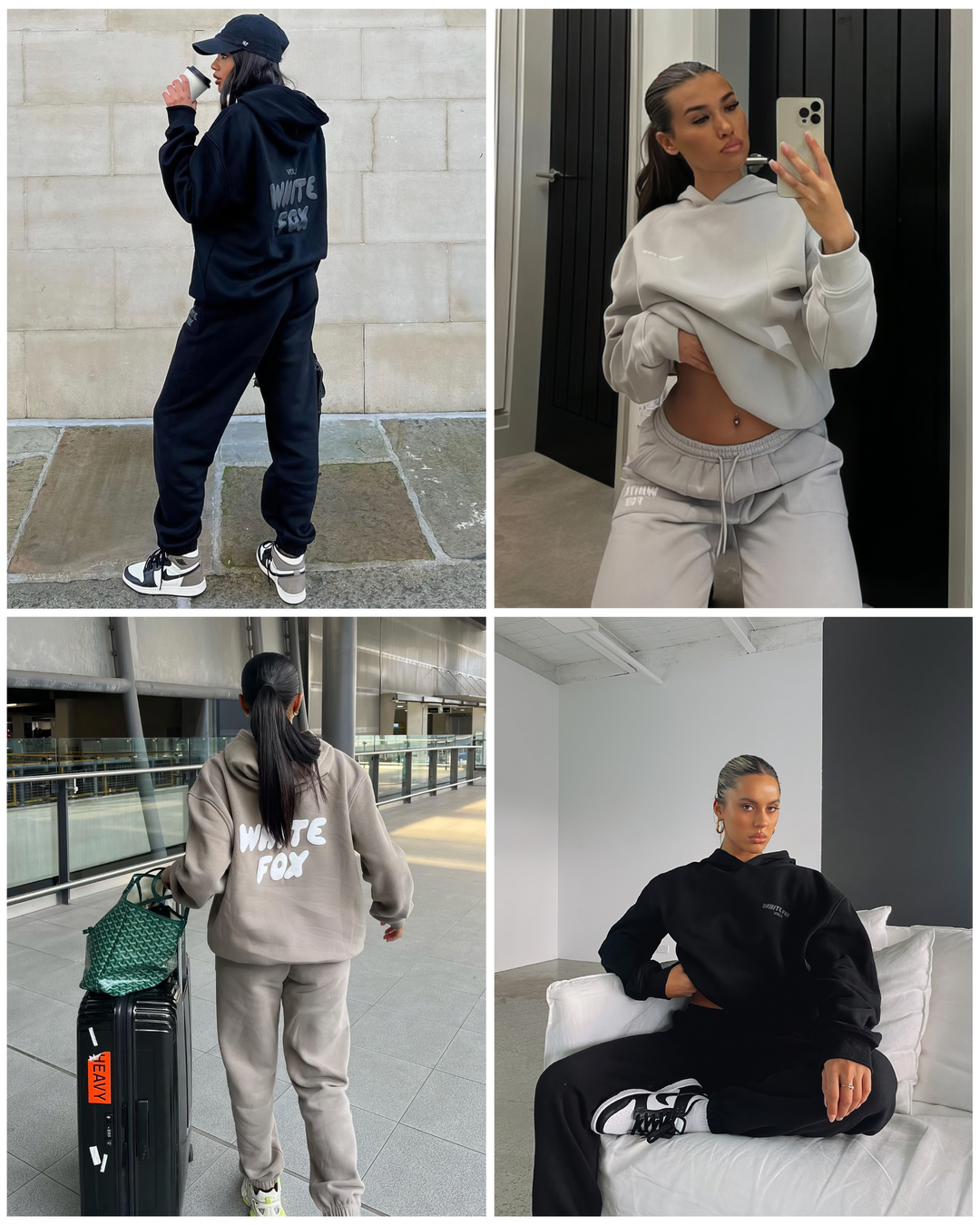 WhiteFox Set - Autumn Pants & Hoodie