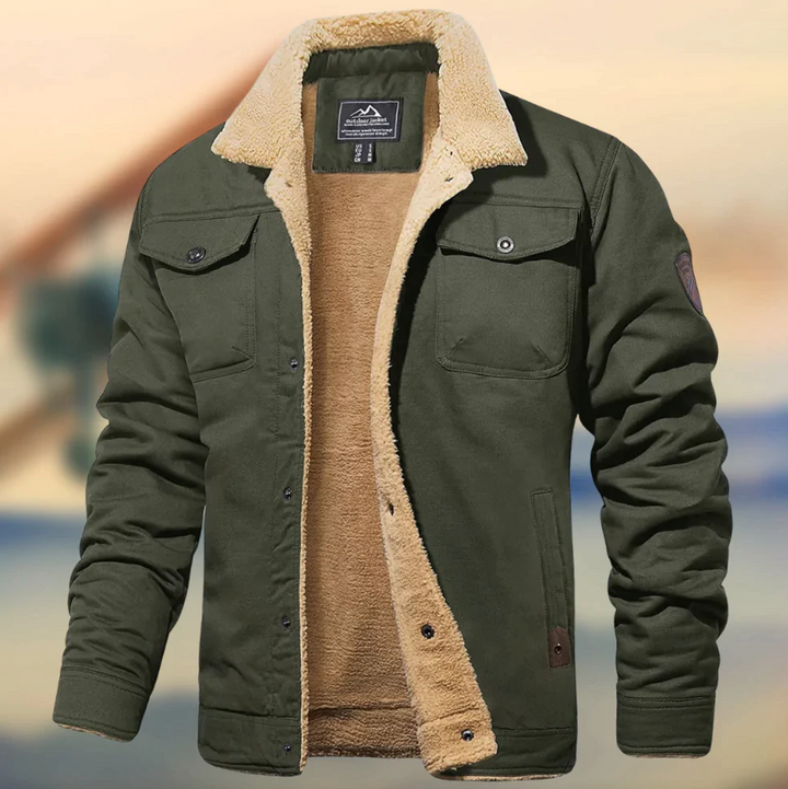Elegant Men’s Winter Jacket – Style Meets Warmth