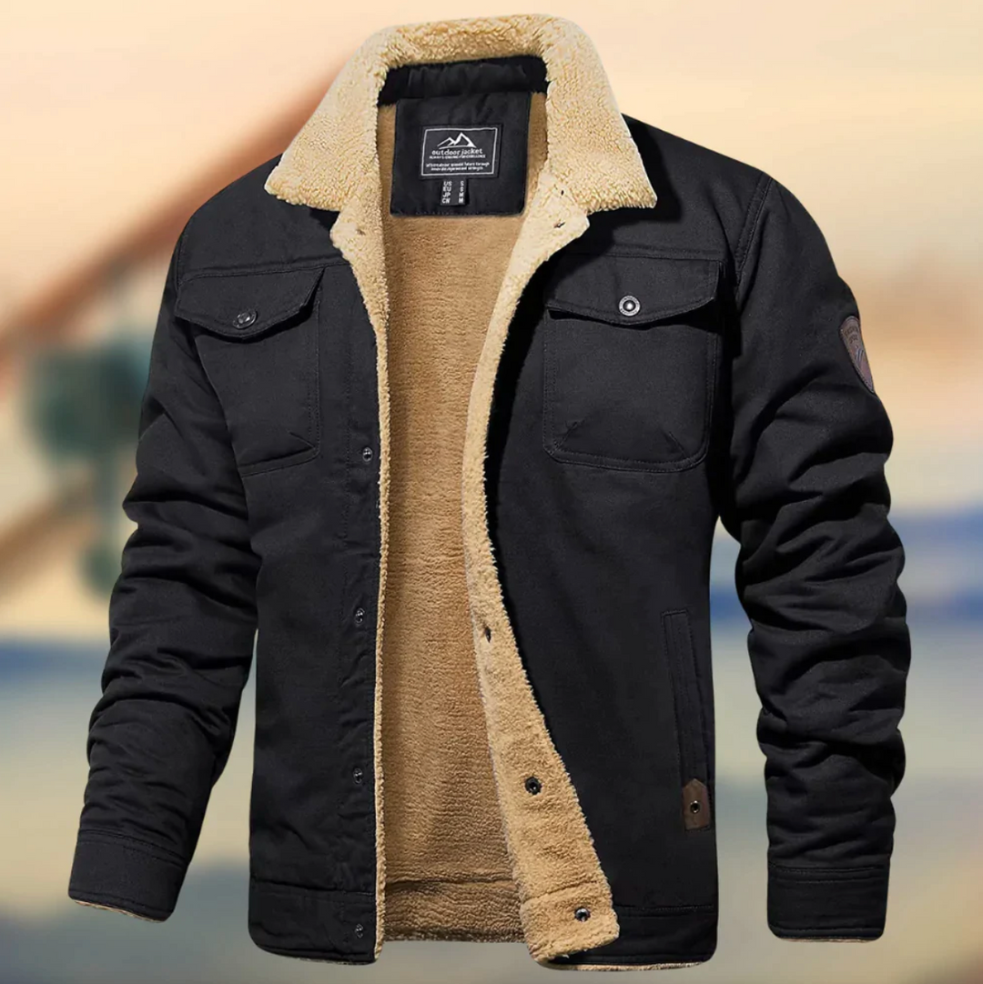 Elegant Men’s Winter Jacket – Style Meets Warmth