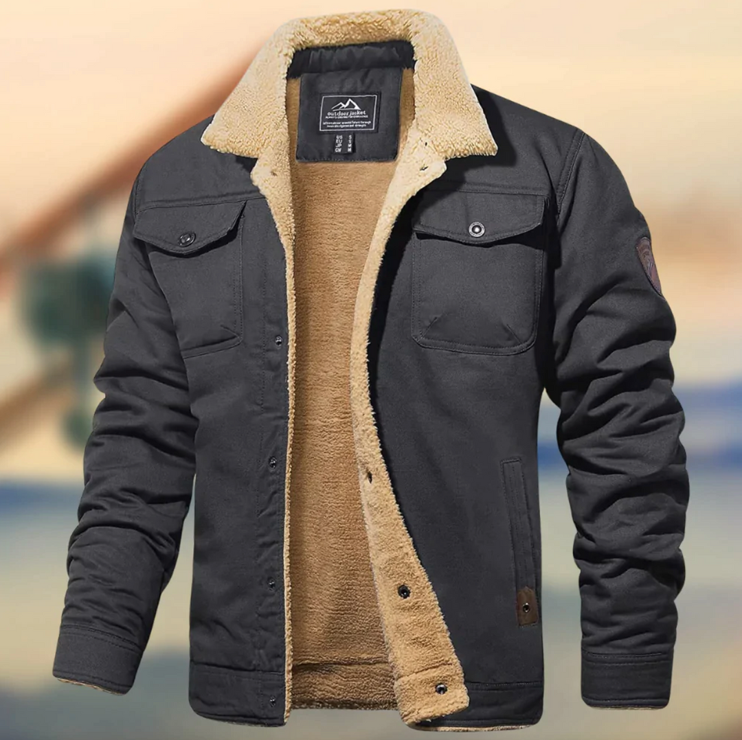Elegant Men’s Winter Jacket – Style Meets Warmth