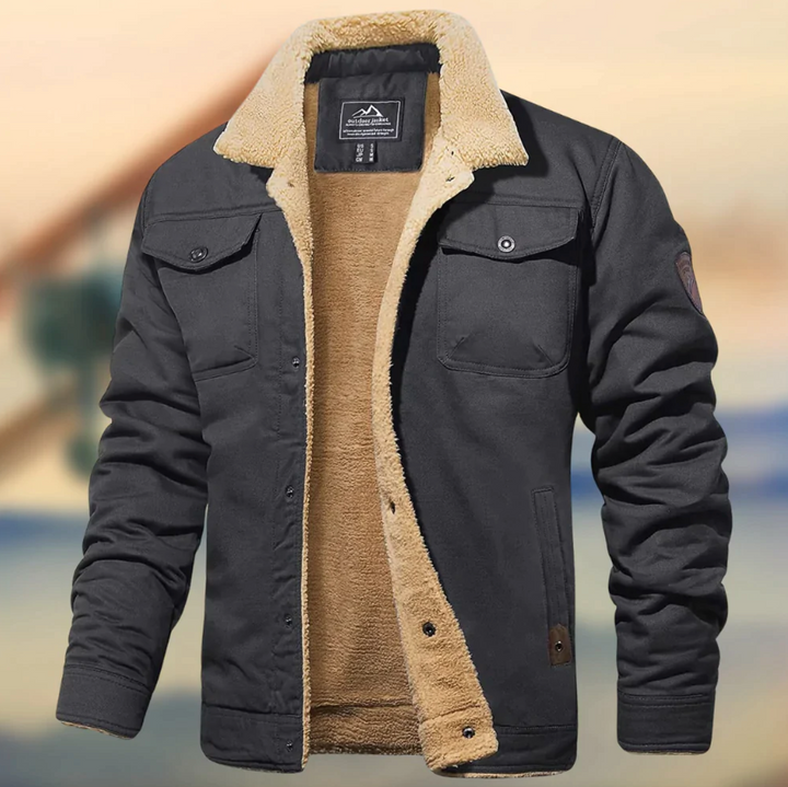 Elegant Men’s Winter Jacket – Style Meets Warmth