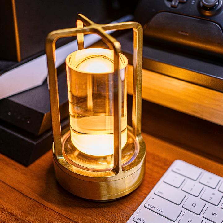 Klarako Crystal Lantern Lamp