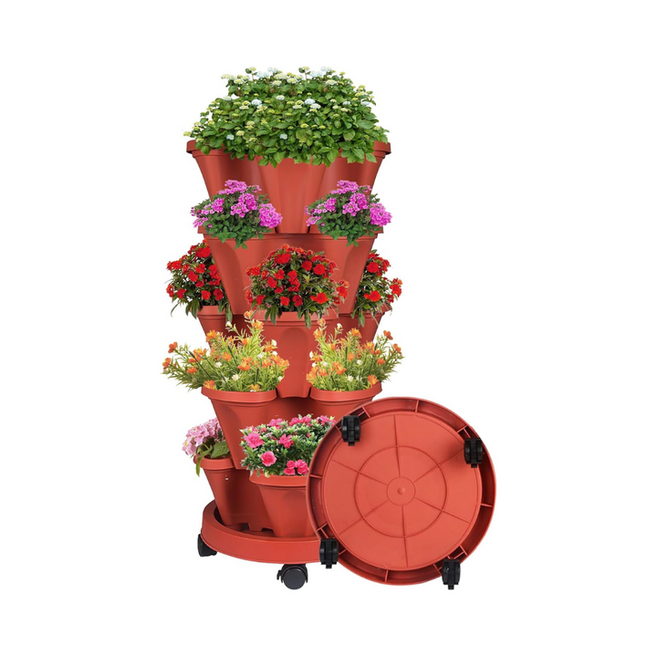 Five Tier Stackable Planter