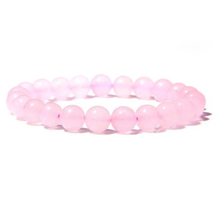 Natural Quartz Stone Healing Bracelet – Beaded Energy Jewelry