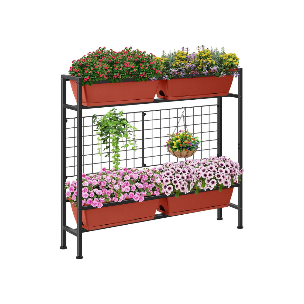 Raised Plastic Planter Box