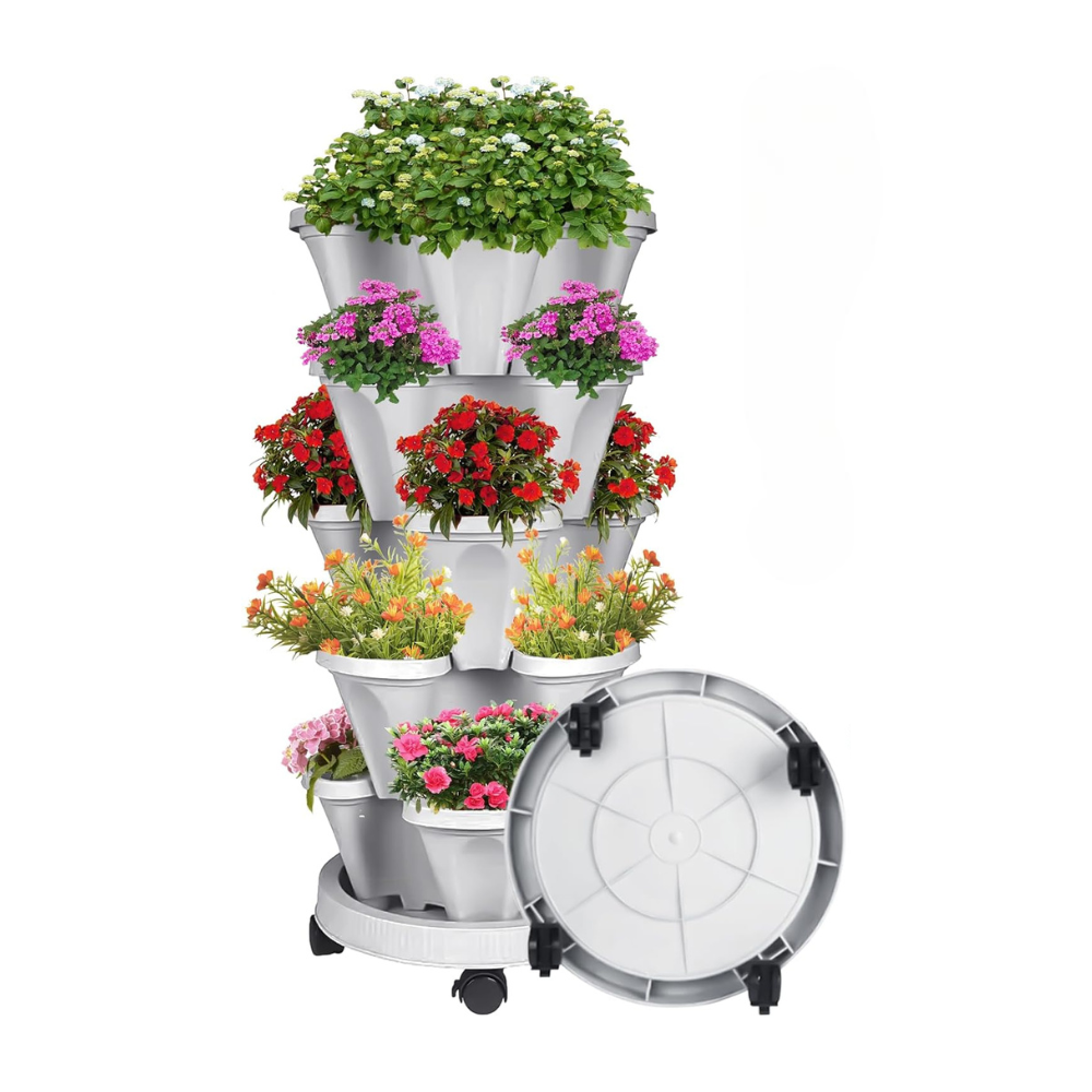 Five Tier Stackable Planter