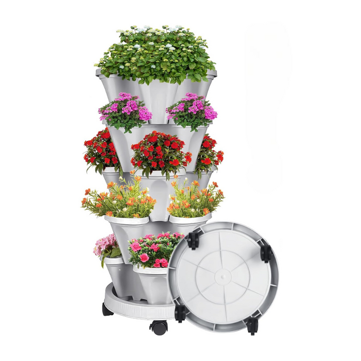 Five Tier Stackable Planter