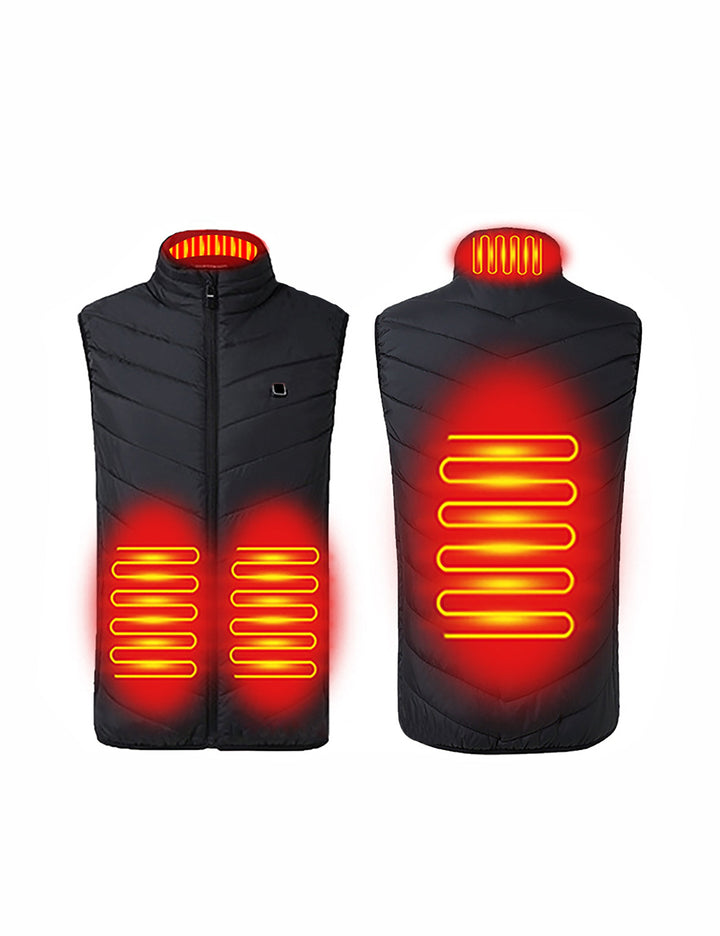 Unisex Heated Vest – Rechargeable Electric Warm Vest with Waterproof & Lightweight Design