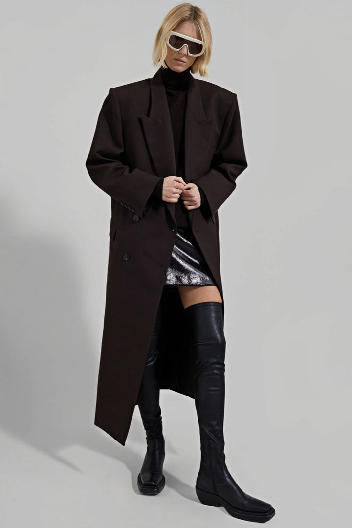 Solid Long Coat