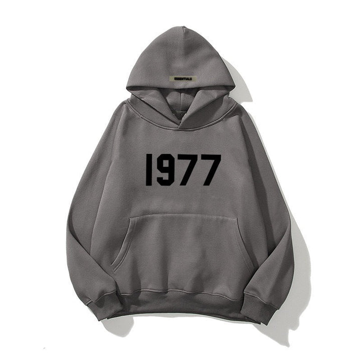 Essentials Oversized Couple Hoodie – Unisex Streetwear Sweatshirt for Casual and Active Wear