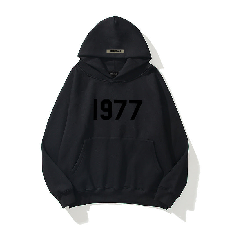 Essentials Oversized Couple Hoodie – Unisex Streetwear Sweatshirt for Casual and Active Wear