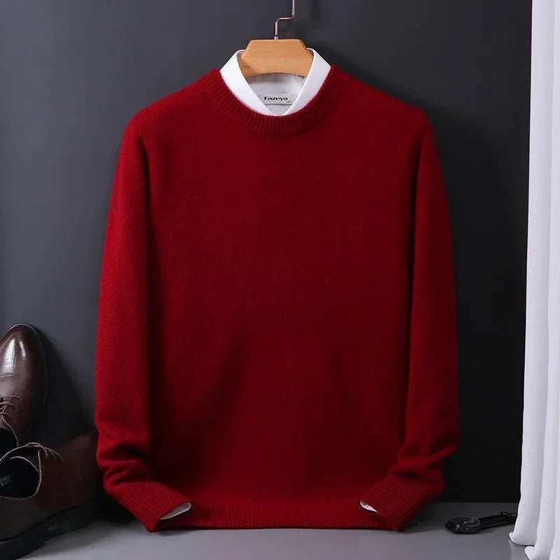 ashmere Sweater – Luxuriously Soft Knitwear, Classic Crew Neck, Premium Winter Style