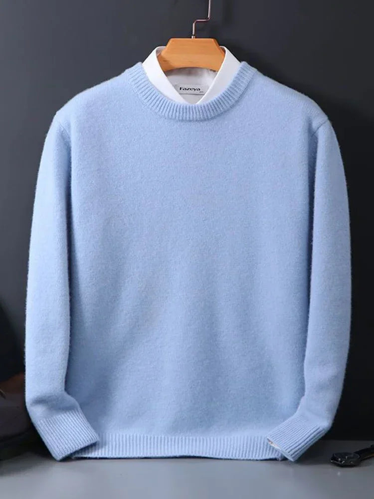 ashmere Sweater – Luxuriously Soft Knitwear, Classic Crew Neck, Premium Winter Style