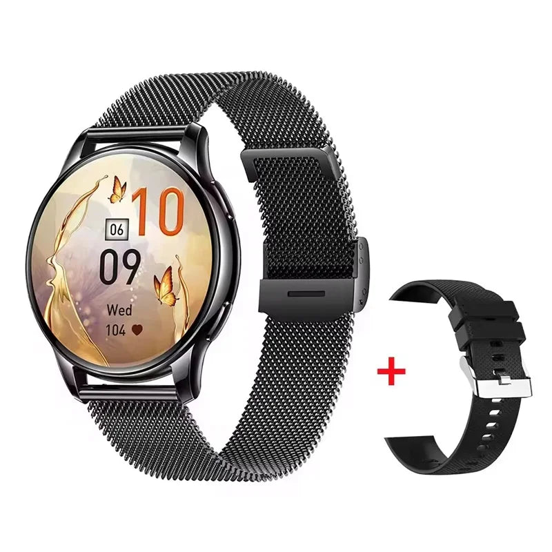 Stylish Women's Smart Watch with AMOLED HD Display - Fashionable and Functional