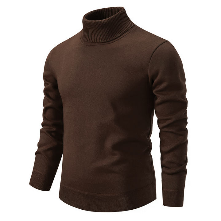 Men's Soft Wool Turtleneck