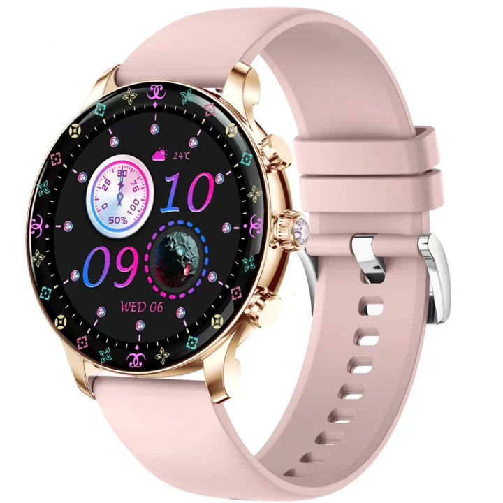 Women's Smartwatch with GPS, Activity Tracking, Voice Assistant, and Heart Rate Monitor