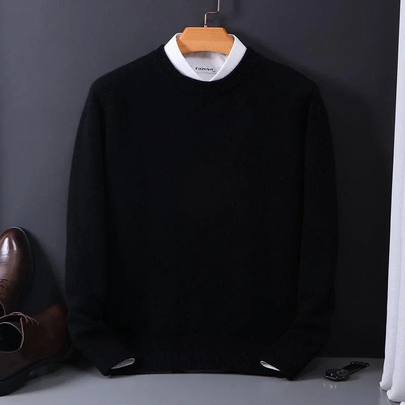 ashmere Sweater – Luxuriously Soft Knitwear, Classic Crew Neck, Premium Winter Style