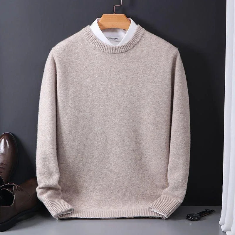 ashmere Sweater – Luxuriously Soft Knitwear, Classic Crew Neck, Premium Winter Style
