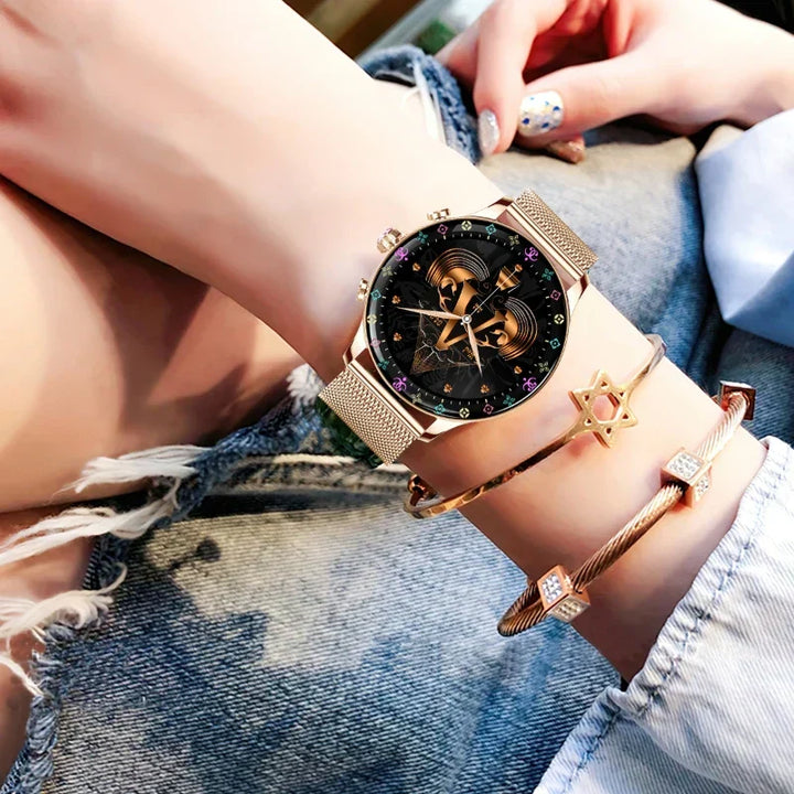 Women's Smartwatch with GPS, Activity Tracking, Voice Assistant, and Heart Rate Monitor