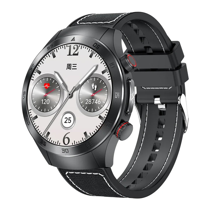 Advanced Health Monitoring Smartwatch - Blood Lipids, Uric Acid, Blood Glucose Tracker with ECG and PPG Fitness Features