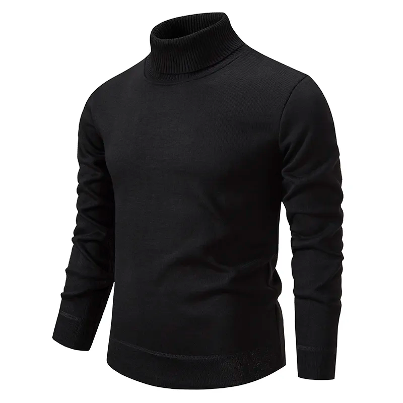 Men's Soft Wool Turtleneck
