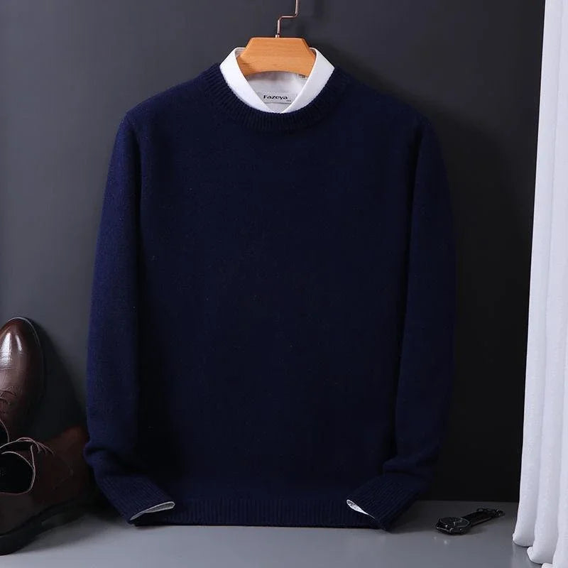 ashmere Sweater – Luxuriously Soft Knitwear, Classic Crew Neck, Premium Winter Style