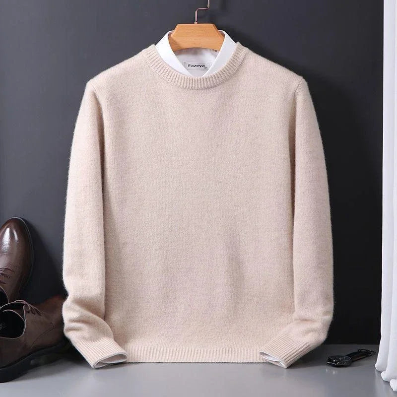 ashmere Sweater – Luxuriously Soft Knitwear, Classic Crew Neck, Premium Winter Style