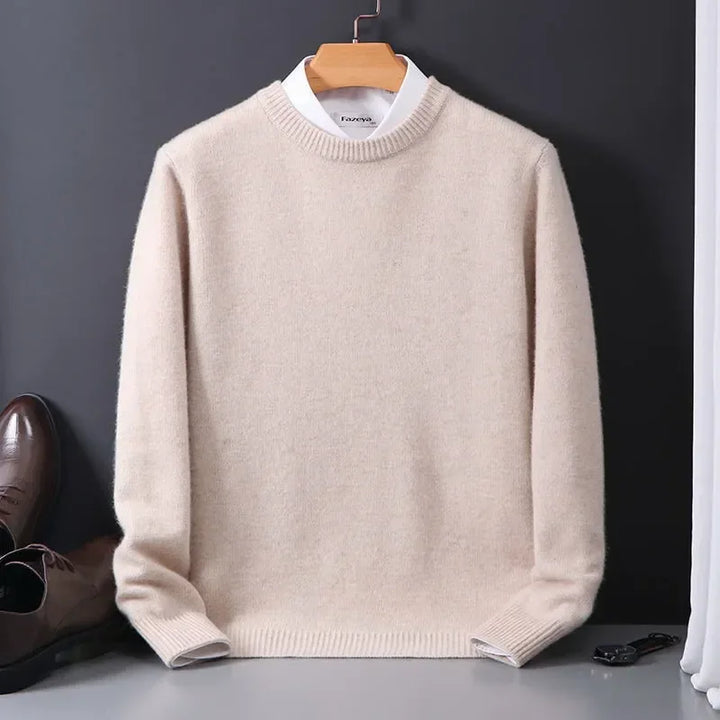 ashmere Sweater – Luxuriously Soft Knitwear, Classic Crew Neck, Premium Winter Style