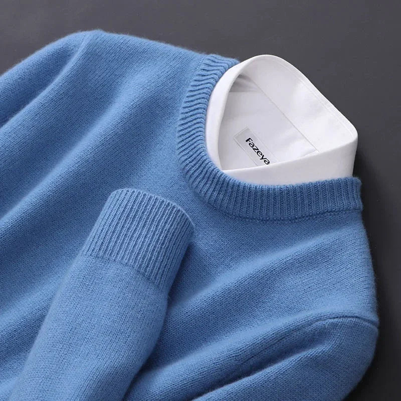 ashmere Sweater – Luxuriously Soft Knitwear, Classic Crew Neck, Premium Winter Style