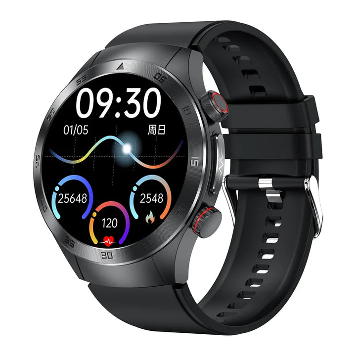 Advanced Health Monitoring Smartwatch - Blood Lipids, Uric Acid, Blood Glucose Tracker with ECG and PPG Fitness Features