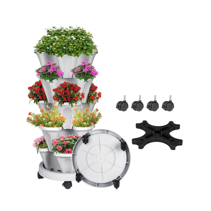 Five Tier Stackable Planter