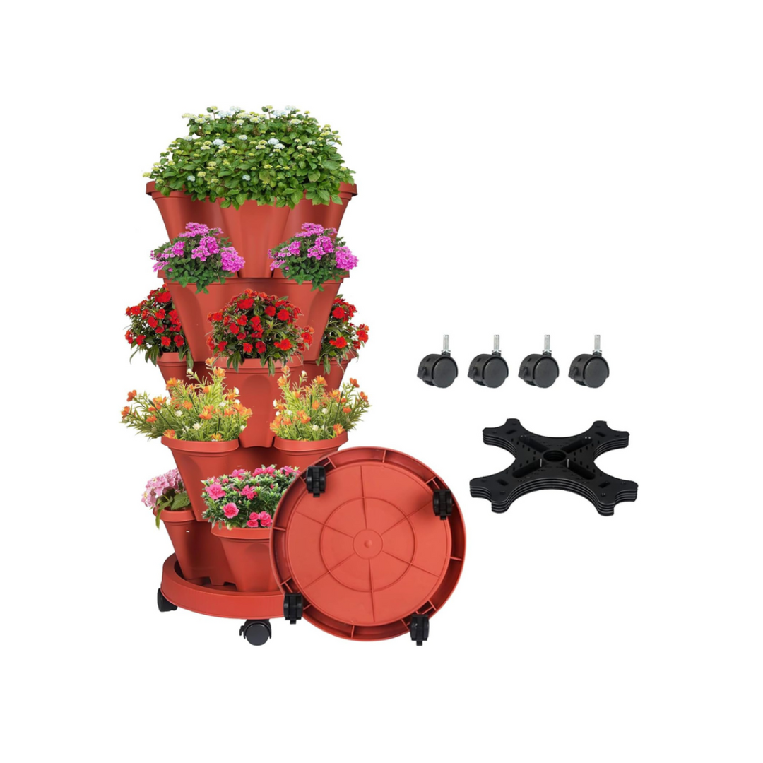 Five Tier Stackable Planter