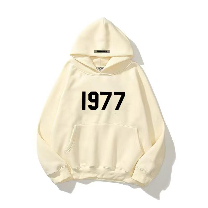 Essentials Oversized Couple Hoodie – Unisex Streetwear Sweatshirt for Casual and Active Wear