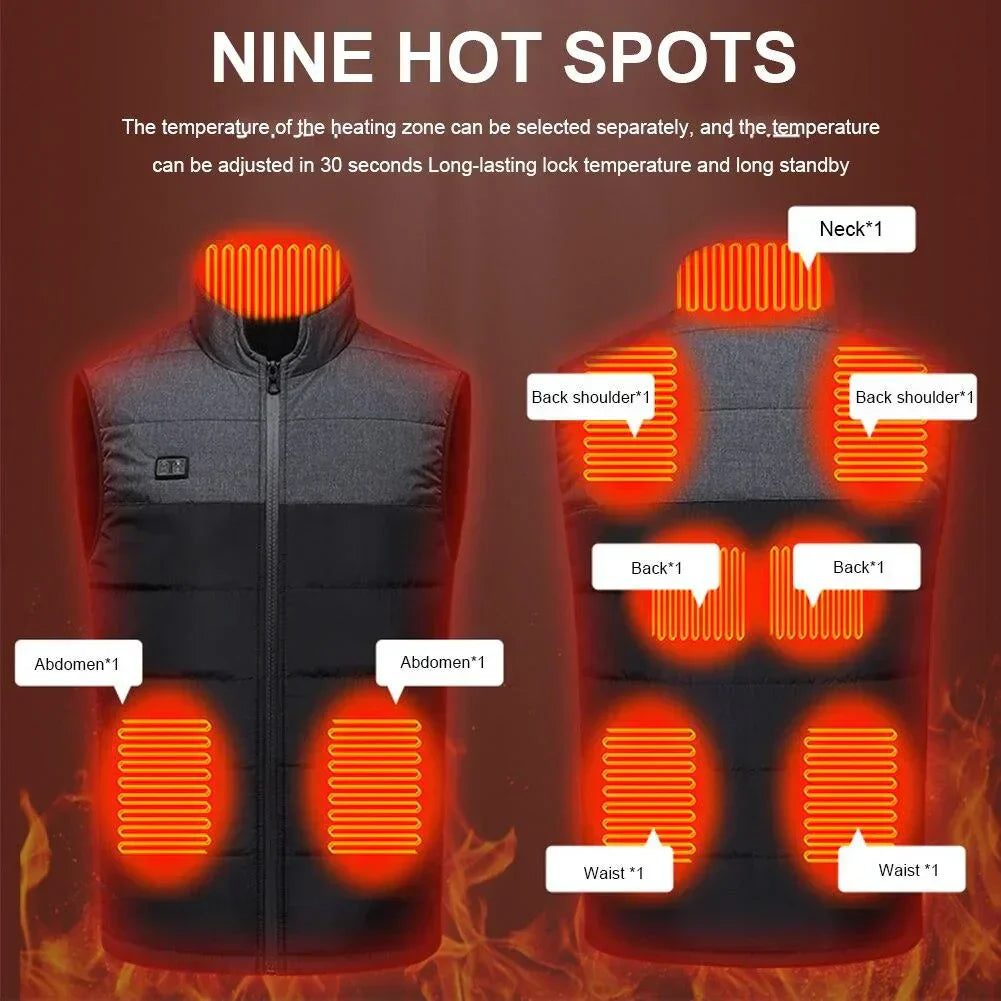 Electric Heated Jacket for Ultimate Warmth and Comfort