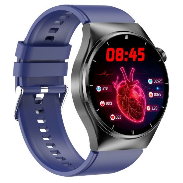 Elite Smartwatch | Advanced Blood Sugar & Blood Pressure Monitoring Device