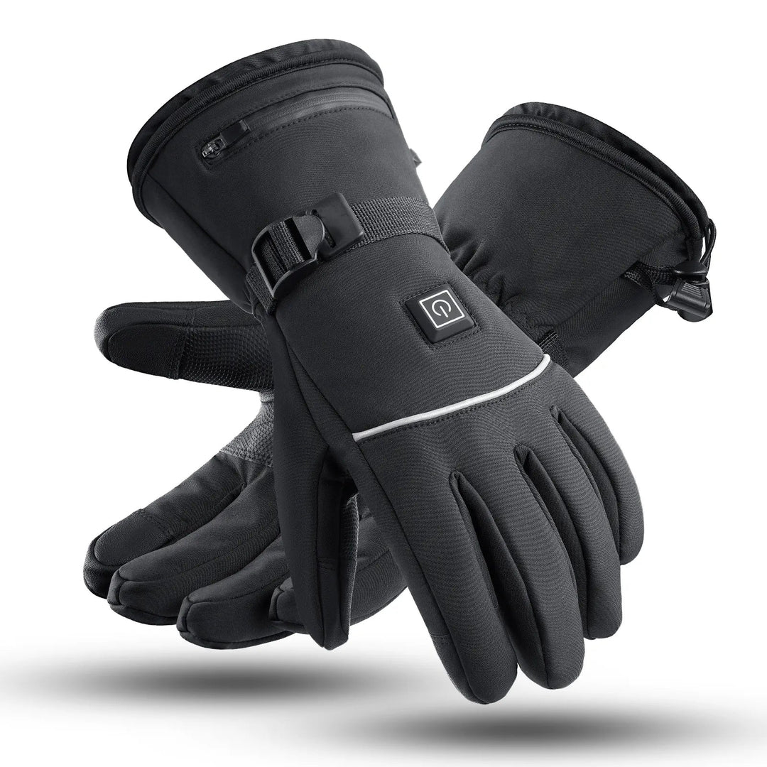 Unisex Heated Gloves - Rechargeable and Touchscreen-Friendly (Batteries included)