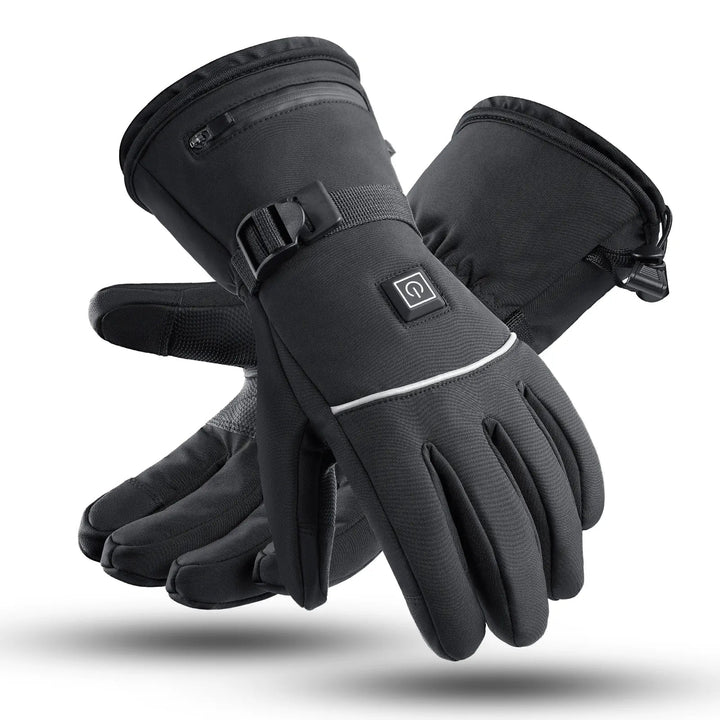 Unisex Heated Gloves - Rechargeable and Touchscreen-Friendly (Batteries included)