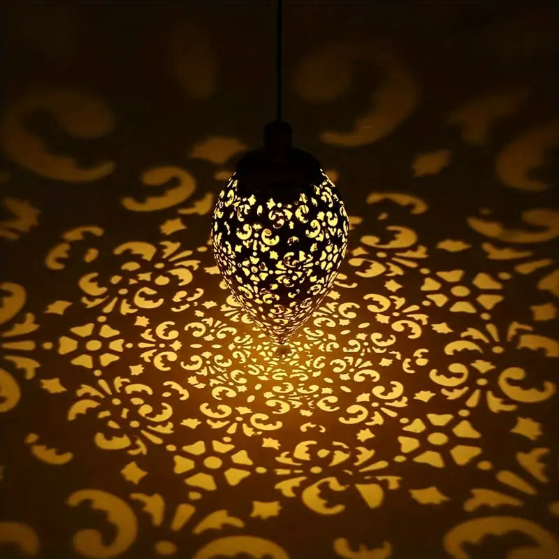 Vintage & Elegant Hanging Garden Lamp