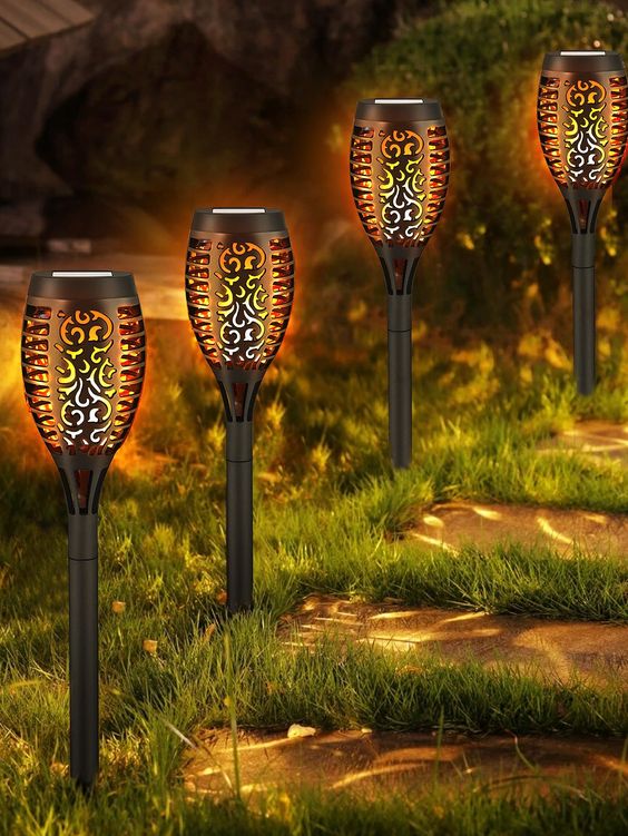 Luxury & Modern Flashlight Garden Lighting