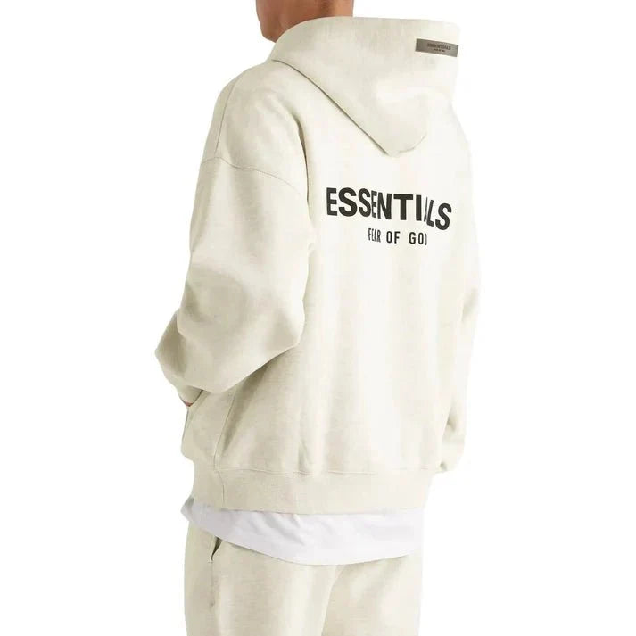 Fear of God Essentials Hoodie 'Light Oatmeal'