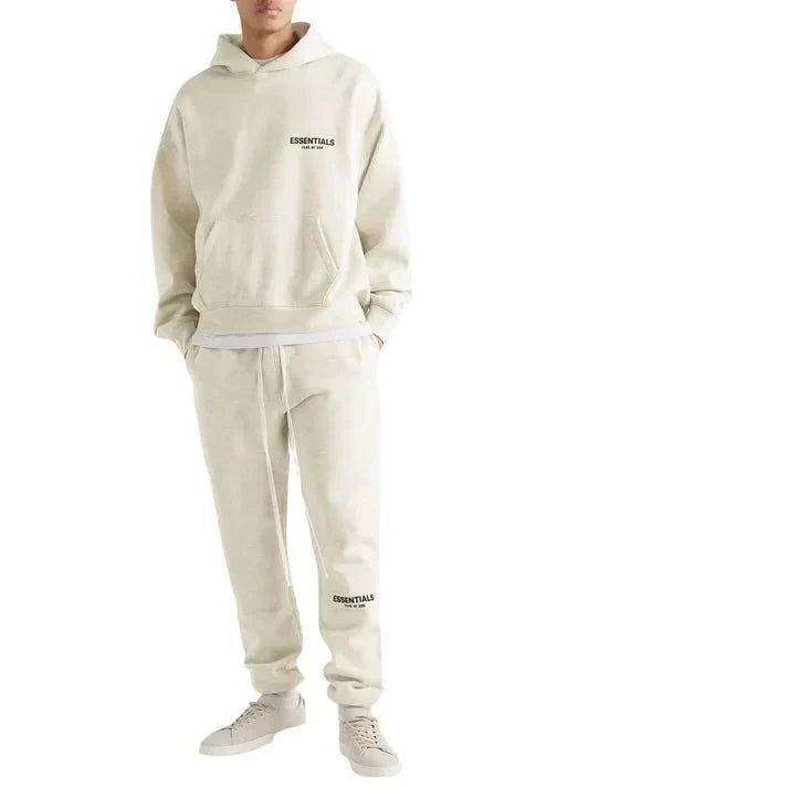Fear of God Essentials Hoodie 'Light Oatmeal'