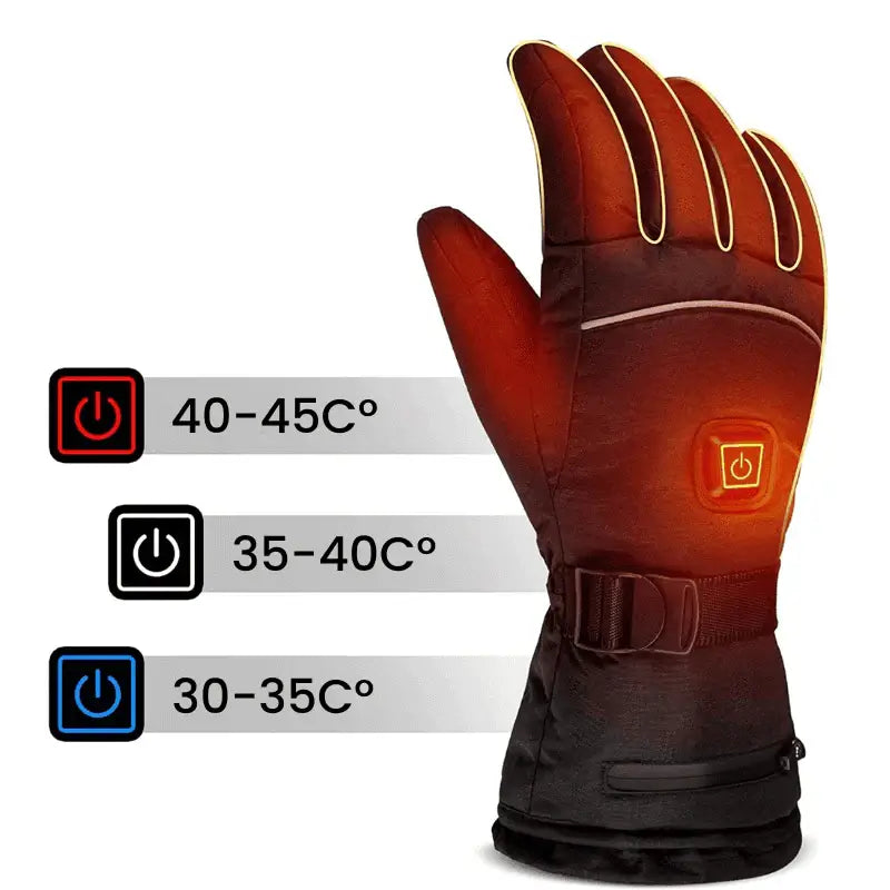 Electric Heated Winter Gloves - Heated indoor gloves