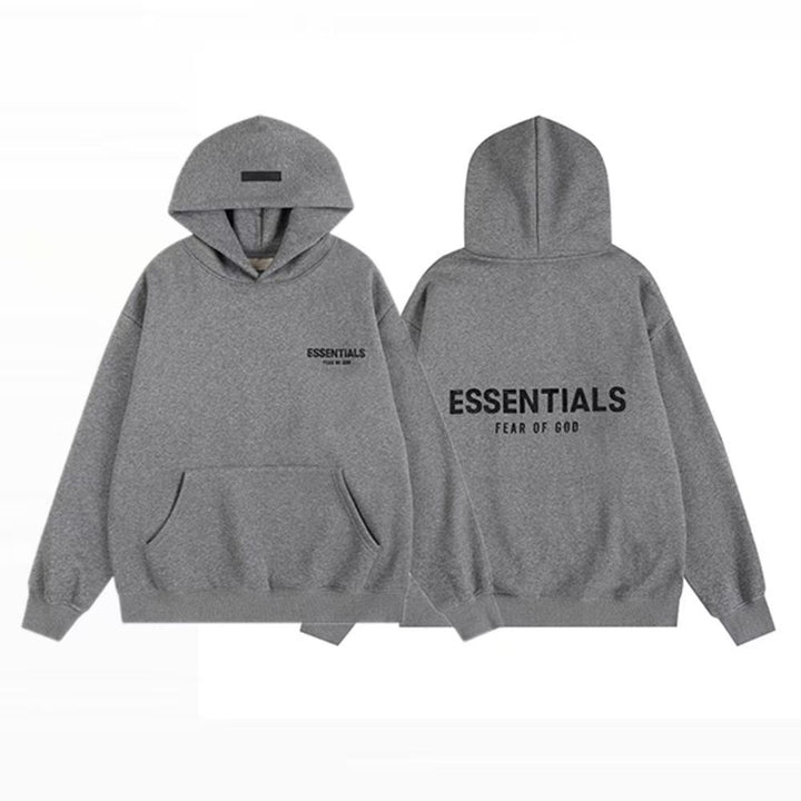 FEAR OF GOD Essentials Unisex Fleece Set – Cozy Streetwear Hoodie & Pants